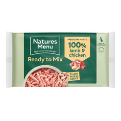 100% lamb & chicken freeflow
